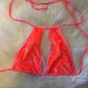 Rave/festival halter/bra top